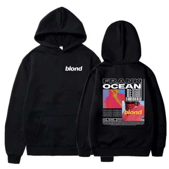 Frank Ocean Merch Blonde Blond HipHop Rapper Hoodie Streetwear sweatshirt 2025 - Picture 1 of 2